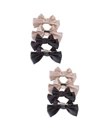 FOMIYES 4 Pairs Bow Hairpin Baby Hair Clips Hair Pin Bowknot Hair Bows Bow Hair Clip Ribbon Bowknot Accessories Hair Jewels for Women Girls Hairpin Woman Fabric Big Hairpin Wedding