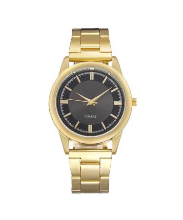 Men's Quartz Watch Fashion Casual Alloy Case Wrist Watches for Men Glass Mirror Buckle Clasp Business Stainless Steel Watches Watches for Men Mens Wrist Watch Mens Designer Watch Chronograph Watch One Size B