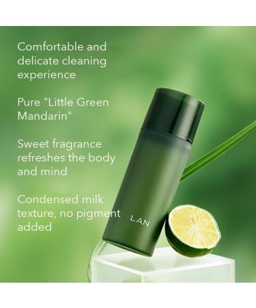 1PC Lan Perfectly Clean Amino Acid Facial Cleanser Cream Moisture Cleansing Cream Soothing & Moisture Foam 100g/3.53Oz - Buy Online on GoSupps.com