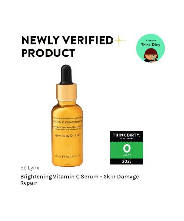 Shop Vegan Antioxidant Rejuvenating Face Serum - Vitamin C | Repair Damaged Skin Barrier - Gluten Free & Sensitive Skin - EpiLynx by Dr. Liia - Buy Online on GoSupps.com