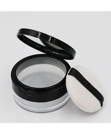miduoidn Powder Box Empty Case Makeup Tool Exquisite Multifunctional Lid Dustproof Pink Multicolored Sweet Gift Compact Size Black - Buy Online on GoSupps.com