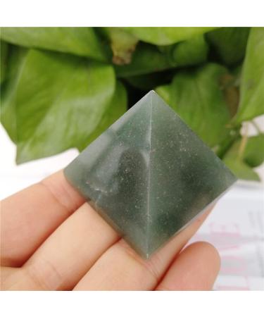 30-35mm Natural Green Quartz Crystal Pyramid Stones Reiki Gifts - Buy Online on GoSupps.com