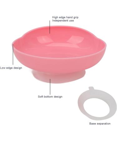 Plate with Suction Cup Base Plates for Disabled Adults Elderly Eating Bowl Unbreakable High Low Adaptive Bowl for Elderly - Buy Online on GoSupps.com