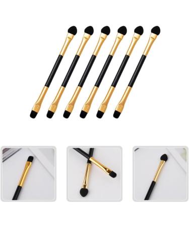 Healvian 20pcs Dual End Eyeshadow Smudge Brush 2 in 1 Eyeshadow Brush Sponge Blending Concealer Brush Soft - Buy Online on GoSupps.com