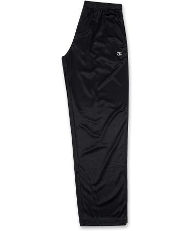 Champion Big and Tall Open Bottom Track Pants - Lightweight Powertrain Track Pants for Men - 4X Tall Black - Buy Online on GoSupps.com