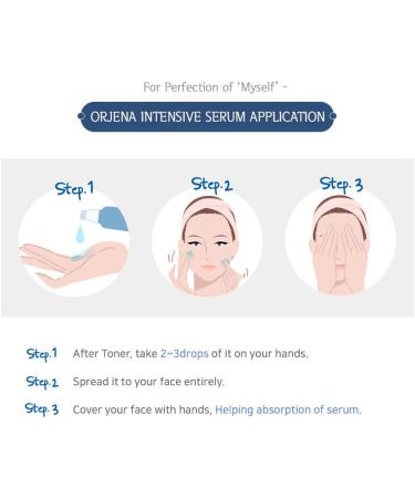 Orjena Rose Calming Intensive Serum - Moisturizing Soothing Calming - For All Skin Types 50ml Net Wt - Buy Online on GoSupps.com
