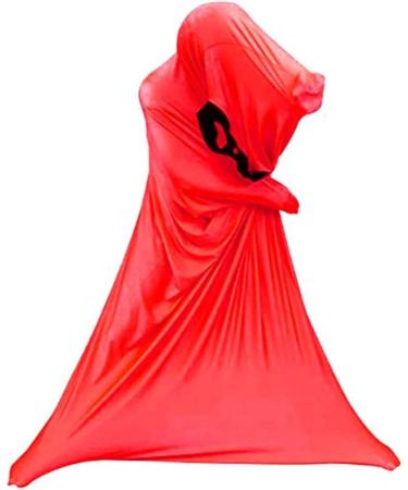 BOSSGE Sensory Body Sock For Kids Stretchy Breathable Sensory Training Sack Deeply Stimulating Sensory Socks For Adults And Children With Autism And Sensory Process Disorders (Color : Red Size : XL XL/X-Large-74*165cm Red