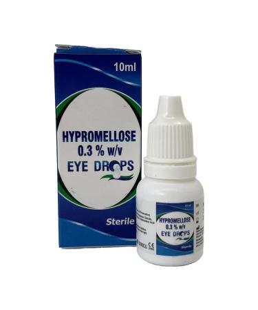 Eye Drops for Dry Eyes Hypromellose 0.3% Lubricant Eye Drops 5 x 10ml