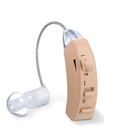 Beurer HA50 Hearing Amplifier | Amplifies the volume of sound for restricted hearing abilities | Barely visible behind the ear | Wide frequency range | Continuously variable volume - Buy Online on GoSupps.com