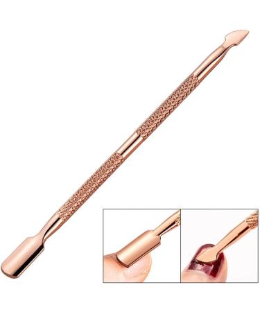 SCUDGOOD Durable Pedicure Manicure Tools For Fingernails Toenails Cuticle & Nail Care Set Stainless Steel Cuticle Pusher Spoon S Nail Cuticle Pusher Dual-end Cuticle Pusher - Buy Online on GoSupps.com