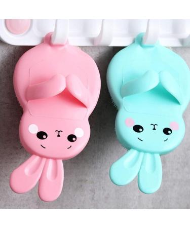 Multi-Functional Bath Cleaning Brush - Soft Bristle Scrubber Sponge for Kids & Adults | Safe Exfoliating Blue Shower Brush for All Skin Types - Buy Online on GoSupps.com