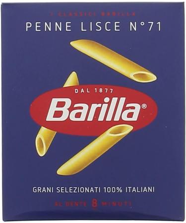 Pack of 10 Barilla Penne Lisce Italian pasta no. 71 500g - Buy Online on GoSupps.com