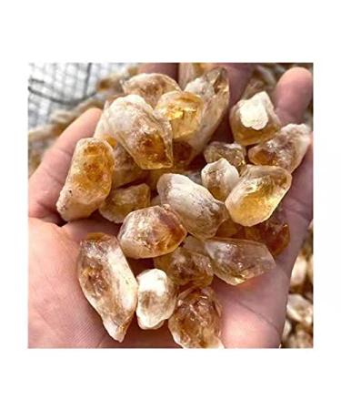 Natural Yellow Citrine raw Points Crystal Rough Minerals for Crystals Stones 200g Reiki Crystal Stone