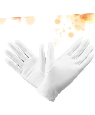 Angoily 20 Pairs Beauty Hand Gloves Cotton Gloves Cooking Prep Gloves Paraffin Hand Mitts Moisturizing Gloves Meal Prep Gloves Hand Moisturizer Gloves Mittens White Gloves Short Work - Buy Online on GoSupps.com
