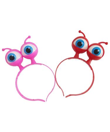 Toyvian 4-Pack Bright Headbands | Flash Glitter Big Eyes Headdress for Kids & Adults | Halloween Costume Accessories - Buy Online on GoSupps.com