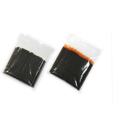 VINTORKY 100pcs Eye Makeup Tools White Liquid Eyeliner Eye Gel Eyeliner Brushes Fine Point Makeupset Orange 15cmX10cm Orange - Buy Online on GoSupps.com
