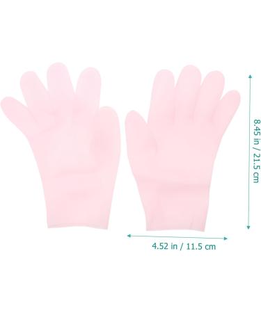 HAPINARY 1 Pair Moisturizing Gloves Sleeping Gloves Dry Nourishing Gloves Anti-Wrinkle Gloves Hand Softening Gloves White Cotton Gloves Fingerless Gloves Gel Facial Mask Dryness Sebs Pink - Buy Online on GoSupps.com