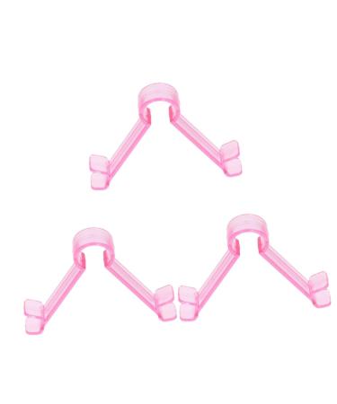 NOLITOY 3pcs Lip Muscle Trainer Slimming Exerciser Face Exerciser Mouth Muscle Massager Oral Exerciser Lips Shaper Lips Mouth Tightener Mouth Muscle Exerciser Lip Exerciser 9.30X7.70X1.50CMx3pcs Pinkx3pcs