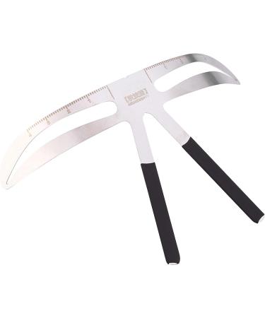 Dioche Permanent Precision Eyebrow Ruler for Classic European and Akinami Styles | Precise Measuring and Shaping Stencil with Three Point Positioning for Symmetry (Qiu bo mei) - Buy Online on GoSupps.com