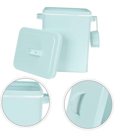 ORFOFE Box Dispenser Washing Laundry Laundry Bucket Softener Beads Iron 1 count (Pack of 1) Light Green - Buy Online on GoSupps.com
