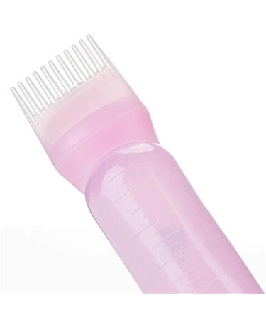 Pink Hair Dye Bottles with Applicator & Brush | Salon Quality Hair Oil Bottles for Easy Application - Buy Online on GoSupps.com