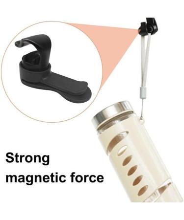 Buy Magnetic Tube Clip - Removable Drinking Bag Clamp & Tactical Hose Holder for Camping & Hiking - Black - Buy Online on GoSupps.com