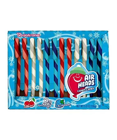 Airheads 3 Flavor Candy Canes - 5.3 oz