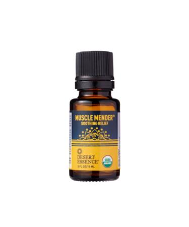 Desert Essence Essential Oil, Muscle Mender, 0.5 Oz Muscle Mender 0.5 Fluid Ounce
