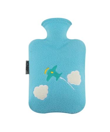 Dlandz hot water bottle hot bottle with soft cover 1-liter water injection warm HEATER BAG Handw lmer Bag for handfoot belly warmer Hand foot warmer