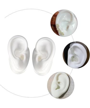 Ultechnovo Silicone Ear Holders - 3 Pairs for Helix Jewelry & Acupuncture Exercise Tool - Buy Online on GoSupps.com