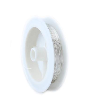 Craft Wire 24 Gauge Half Round 925 Sterling Silver Wire - 25FT USA Made - Buy Online on GoSupps.com
