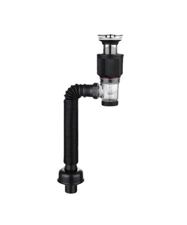 Versatile Sink Plug With Filter Washbasin Waste Drainer Quick Fixing Suitable For Various Bathroom Sinks Washbasin Drainer Flexible Sink Drain Hose