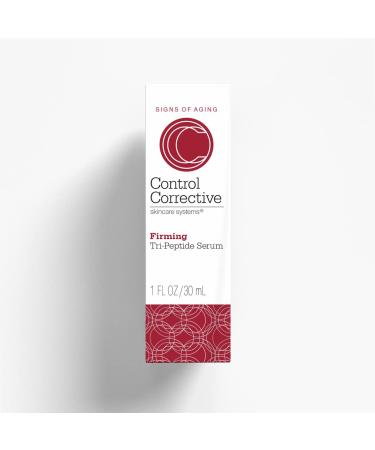 CONTROL CORRECTIVE Firming Tri-Peptide Serum - Hydrating Anti-Aging Serum with Hyaluronic Acid & Peptides for Skin Strength & Elasticity 1 Oz - Buy Online on GoSupps.com