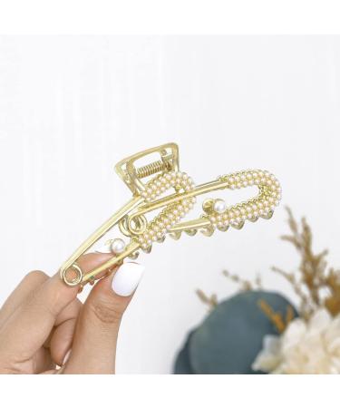 Bohend Large Ringing Hair Claw Clip | Strong Non-Slip Viscous Hair Accessory for Women & Girls - International Shipping Available - Buy Online on GoSupps.com