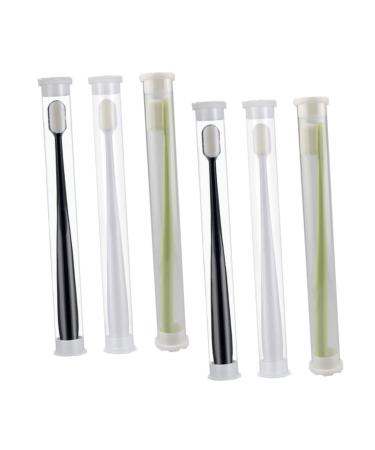 Tovinanna 6st nano toothbrush for pregnant manual toothbrush Tool for oral care micro toothbrush nano toothbrush toothbrush ultra-bristles bristles accessories adult japan