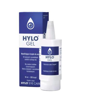 Polpharma HYLO Gel 10ml Drops - German Made | Polish Distribution | Polish Language - Buy Online on GoSupps.com