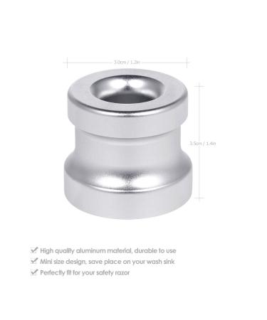 2pcs Aluminum Alloy Men's Razor Stand for Safety Shaving Razors - Buy Online on GoSupps.com