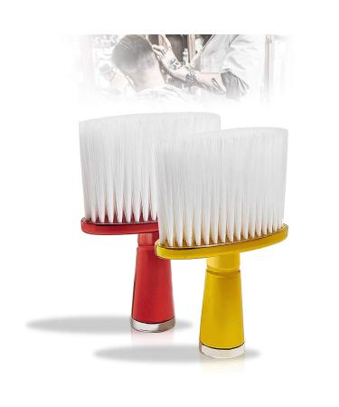 Monumen Soft Hair Brush for Neck & Face - Gold Hairdressing Cleaning Tool for Barbers | International Shipping - Buy Online on GoSupps.com