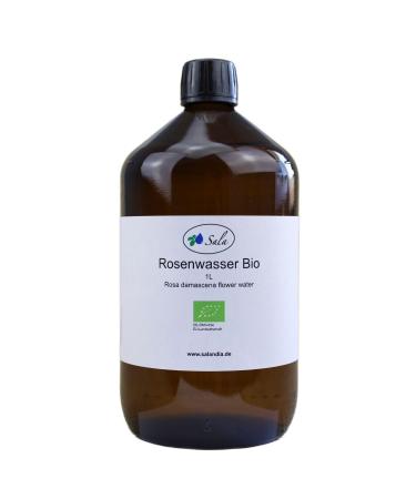 Sala Rosewater BIO 1 L 1000 ml glass bottle