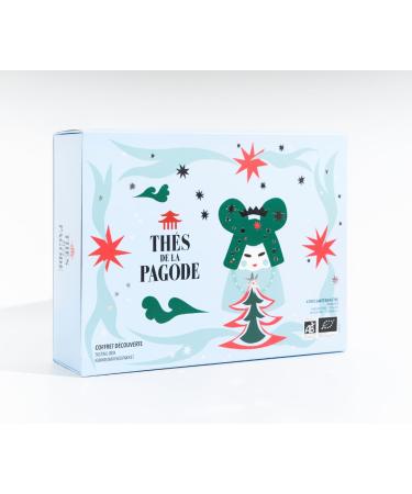 Th s de la Pagode - Coffret D couverte Elixir d'Infusions - Assortiment de 4 Infusions Bio - Cr ations Uniques en dition Limit e Princesse Zao - Id e Cadeau No l - 32 Sachets