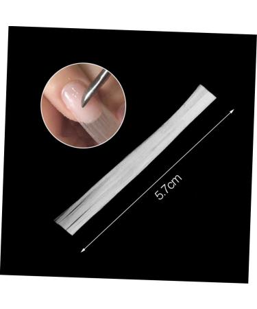 FRCOLOR 2 Manicure Fiber False Nail Fibers Nail Extension Fiber Nail Extensions Kit Fiber Paper for Nails Fiber Acrylic Nails Nail Fiber Paper Nail Art Gel Kit for Nails Extend Glass White 5.7X1CM White - Buy Online on GoSupps.com