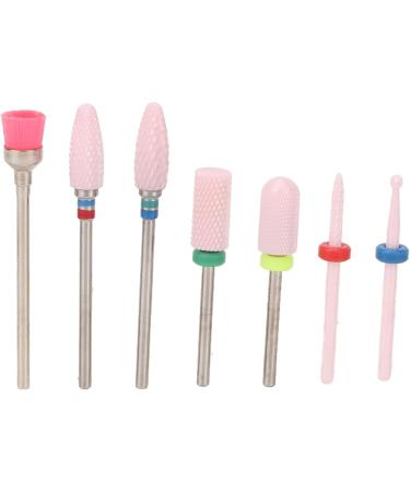 Portable Nail Drill Bits Set 7 Pieces Electric Nail File Nail Art Remover 3/32 Inch Acrylic Bits for Home Salon Use Convenient and Versatile Electric Manicure Pedicure Kit - Buy Online on GoSupps.com