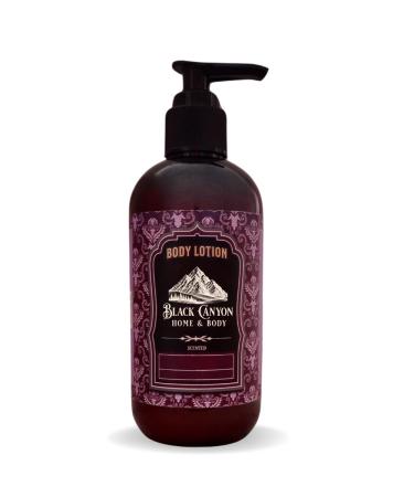 Black Canyon Caramel Woods Scented Body Lotion with Lanolin and Jojoba Oil 12 Oz