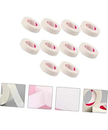 Ipetboom 10 Rolls Grafting Tape Non-woven Tape Miss Eyelash Curler Dedicated White - Buy Online on GoSupps.com