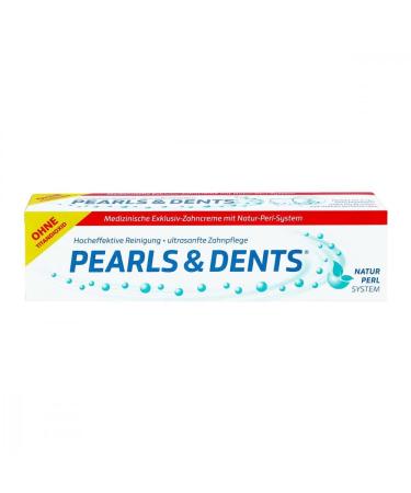 PEARLS & DENTS Exclusive Toothpaste 100 ml - Titanium Dioxide Free for Whiter Teeth & Fresh Breath | International Shipping Available - Buy Online on GoSupps.com