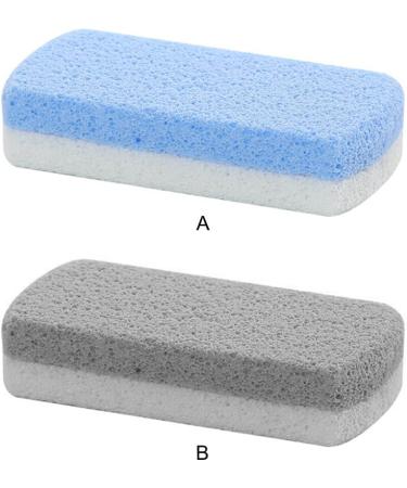 Dajidafu 6x Natural Ingredients Exquisite Craft Multi-functional Foot Pumice Stone For All Ages Pedicure Prevent Germs Growing Blue - Buy Online on GoSupps.com