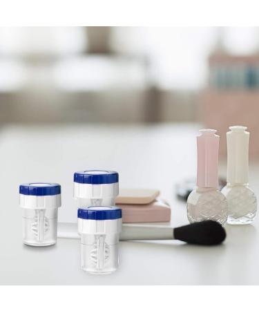 Blue Contact Lens Box & Cleaner - Portable Storage Containers for Daily Use | Ideal for Travel - Buy Online on GoSupps.com