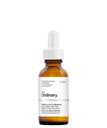The Ordinary Retinol 0.2% in Squalane - 30ml Reduce The Appearances of fine Lines of Photo Damage and of General Skin ageing