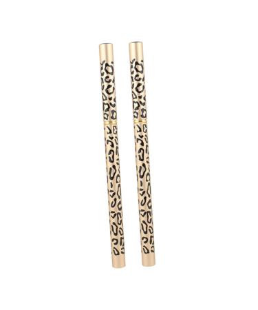 Balacoo 2pcs Black Eyebrow Pencil Dark Brown Eyebrow Pencil Double Head Eyebrow Pencil Eye Shadow Pencil Set