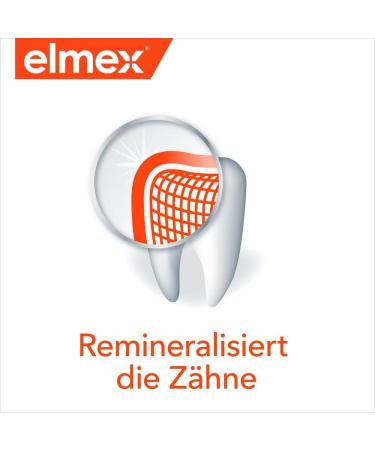 Elmex Mouth Rinsing Caries Protection - 2x400ml Antibacterial Tooth Cleaner Alcohol-Free Daily Use Double-Active Calcium Fluoride Shield - Buy Online on GoSupps.com